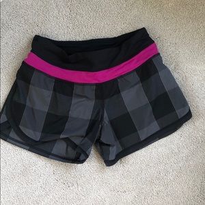 Lululemon running shorts!